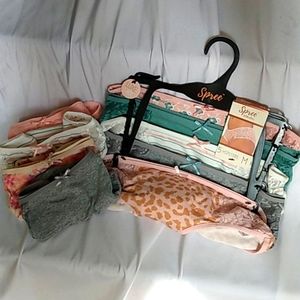 Spree Hipster Panties Set of 5 PLUS 4 FREE